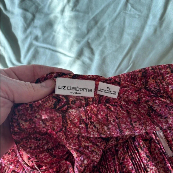 Liz Claiborne Women’s Sleeveless sheer tank top 1X - Picture 8 of 10